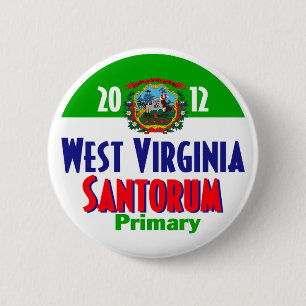 Santorum WEST VIRGINIA Button