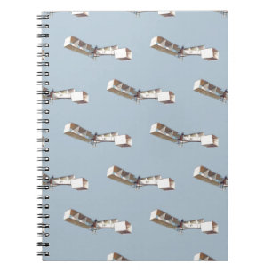 Santos-Dumont 14-Bis Aeroplane Notebook