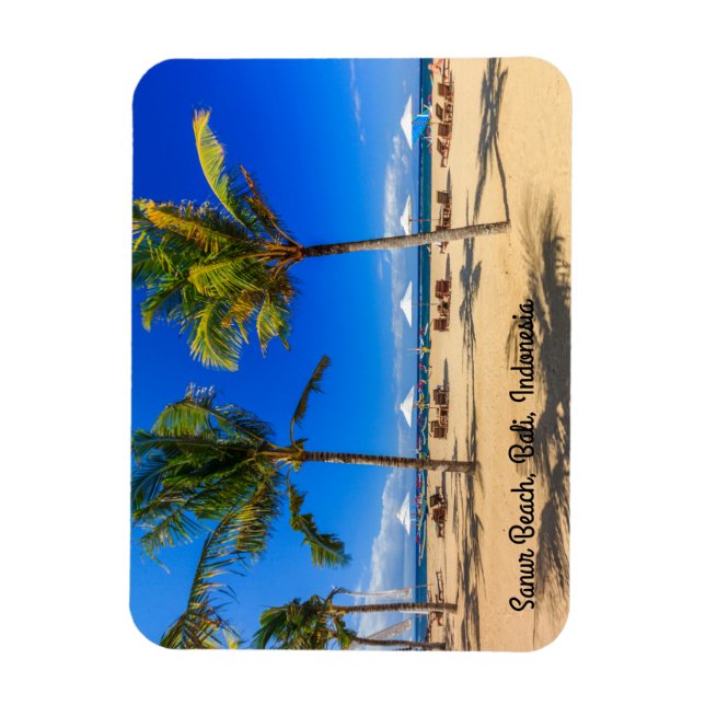 Sanur Beach, Bali, Indonesia Magnet (Vertical)