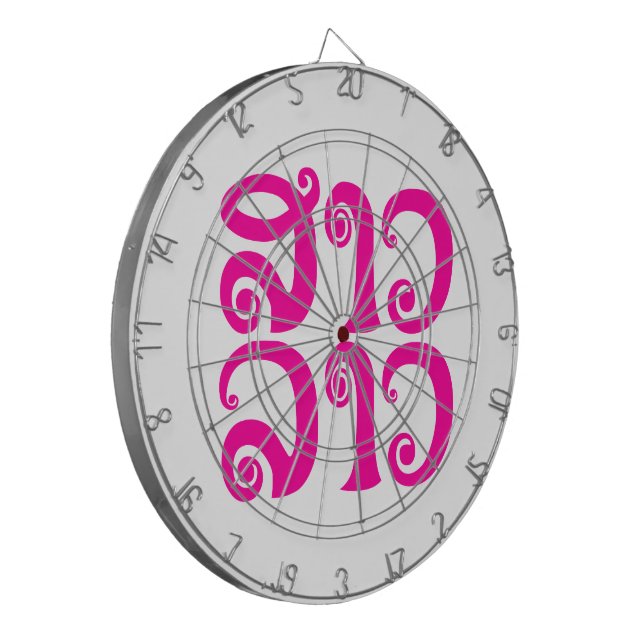 Sao Lao ✿ Lady Lao ✿ Laos / Laotian Language Dartboard (Front Left)