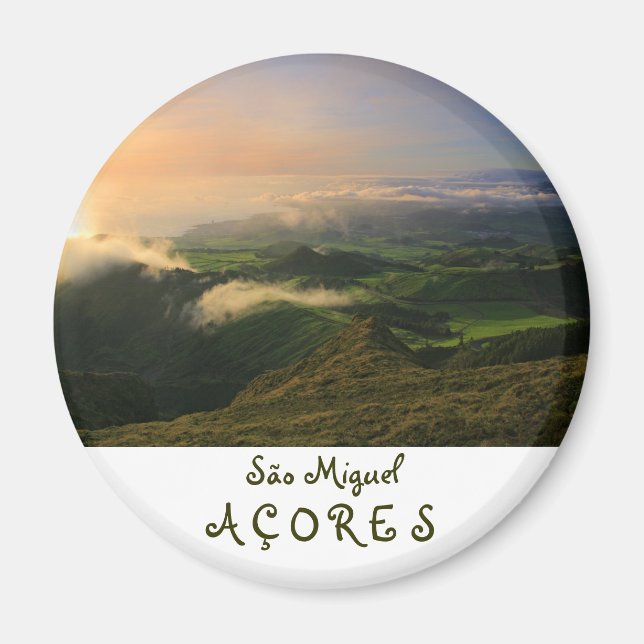 Sao Miguel, Azores Magnet (Front)