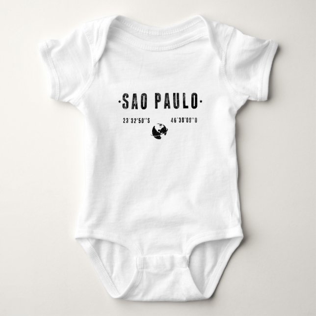 Sao Paulo Baby Bodysuit (Front)