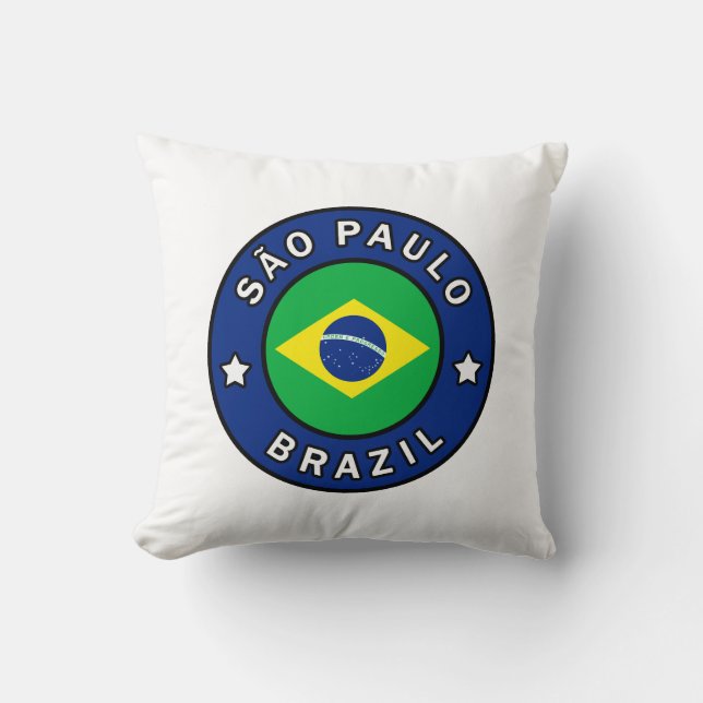 São Paulo Brazil Cushion (Front)