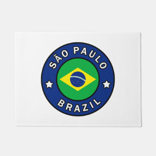 São Paulo Brazil Doormat