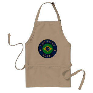 São Paulo Brazil Standard Apron