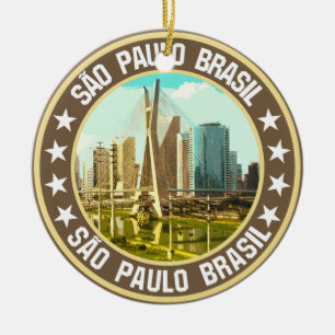 São Paulo Ceramic Ornament