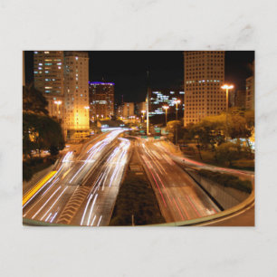 São Paulo city lights Postcard