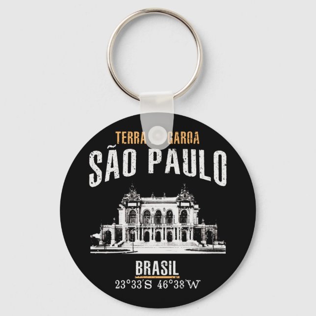 São Paulo Key Ring (Front)