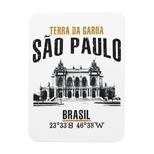 São Paulo Magnet (Vertical)