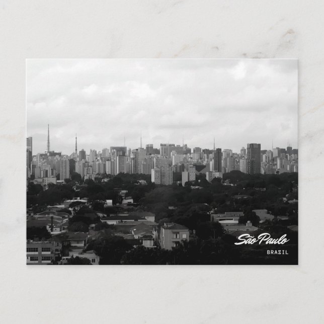 São Paulo Postcard (Front)