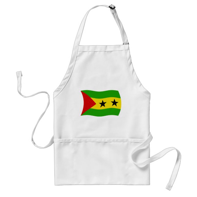 Sao Tome and Principe Flag Apron (Front)