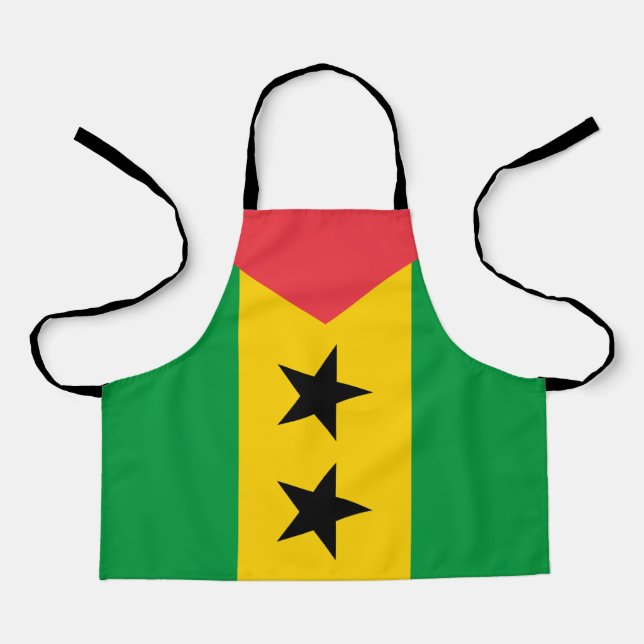Sao Tome and Principe Flag Apron (Front)