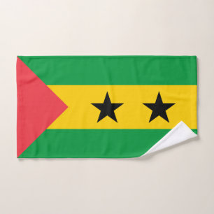 Sao Tome and Principe Flag Bath Towel Set