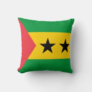 Sao Tome and Principe Flag Cushion
