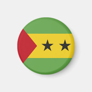 Sao Tome and Principe flag Magnet