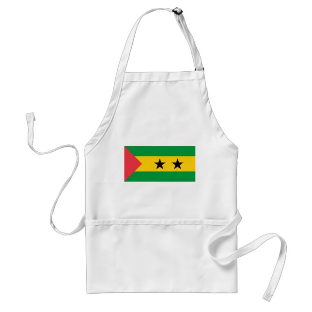 Sao Tome and Principe Flag Standard Apron (Front)