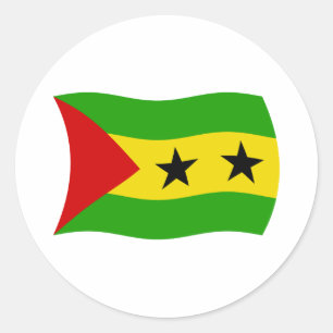 Sao Tome and Principe Flag Sticker
