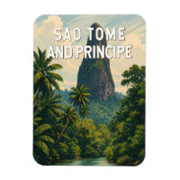 Sao Tome and Principe Illustration Travel Art