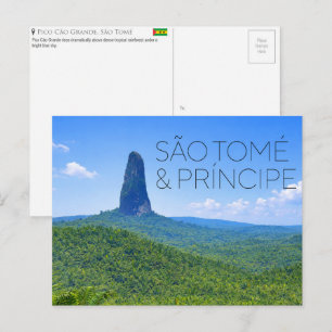 São Tomé and Príncipe Travel Postcard