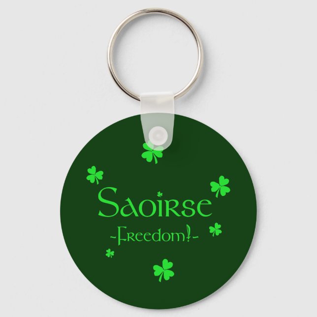 Saoirse! Key Ring (Front)