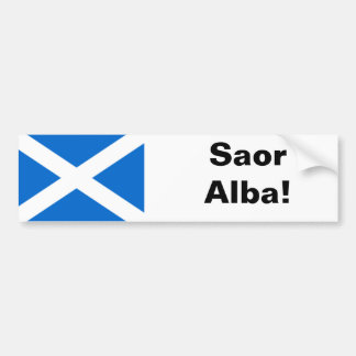 Saor Alba Bumper Sticker
