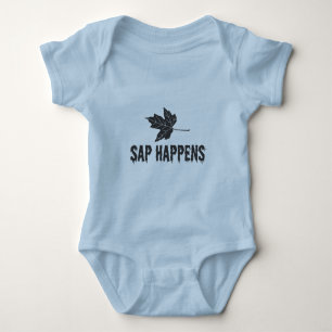 Sap Happens Baby Bodysuit