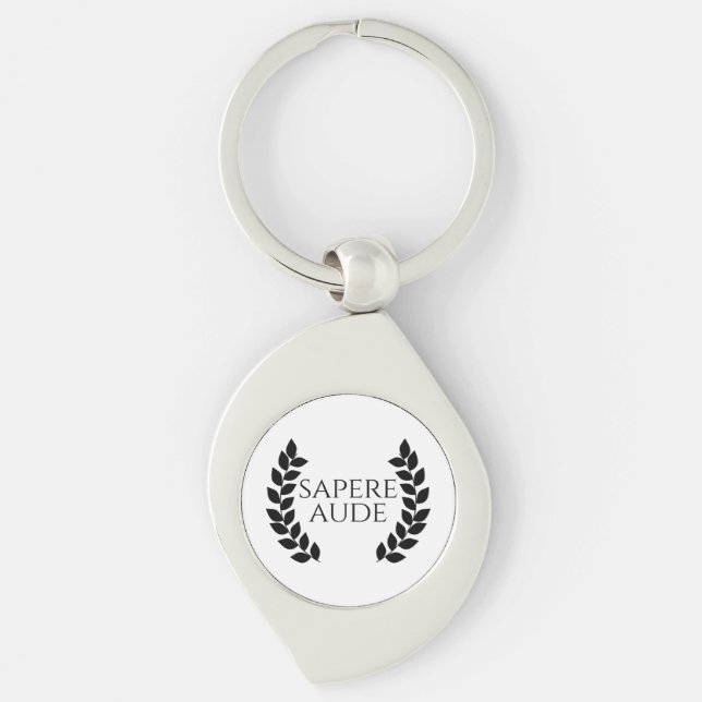 Sapere Aude Keychain (Front)