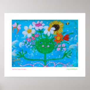 Saphire's Happy Thoughts Poster