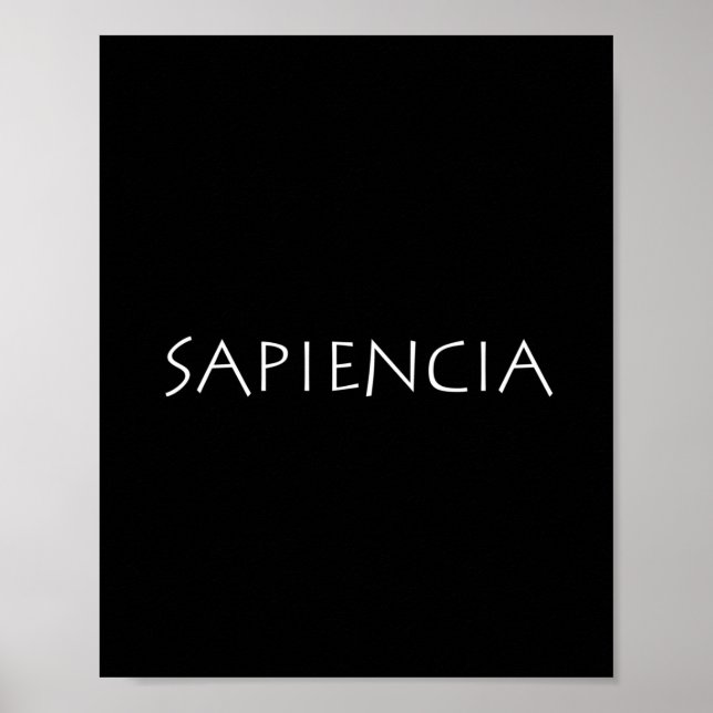 Sapiencia Poster (Front)