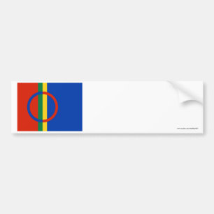 Sapmi Flag Bumper Sticker
