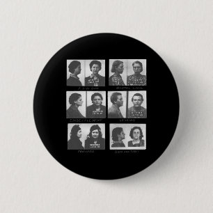 Sapphic 6 cm round badge