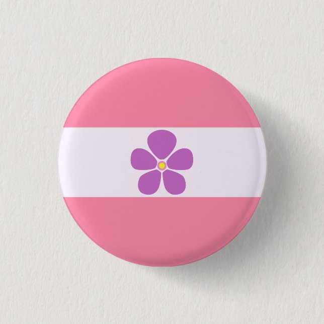 Sapphic Pride Flag Badge (Front)