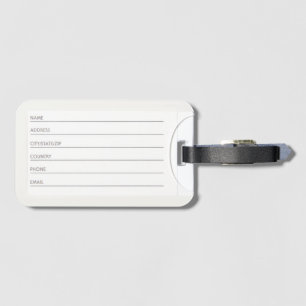 Sapphic Supernova - Luggage Tag