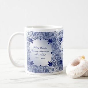 Sapphire 45th Wedding Anniversary Coffee Mug