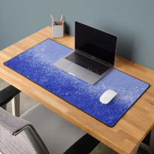 Sapphire Abstract Art Desk Mat