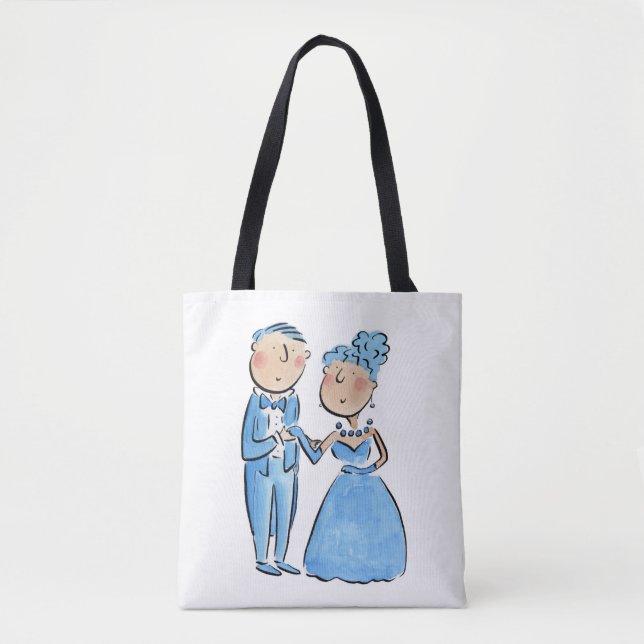 Sapphire Anniversary Tote Bag (Front)