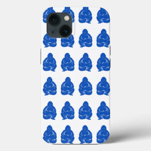 Sapphire Asian Moods Buddah Boys iPhone 13 Case