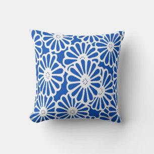 Sapphire Asian Moods Floral Cushion