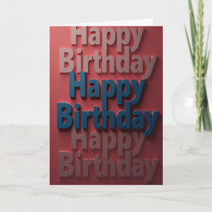 Sapphire Birthday Wishes Card