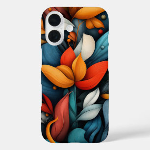 Sapphire Bloom iPhone 16 Case