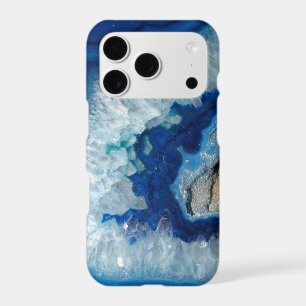 Sapphire Blue Agate Geode