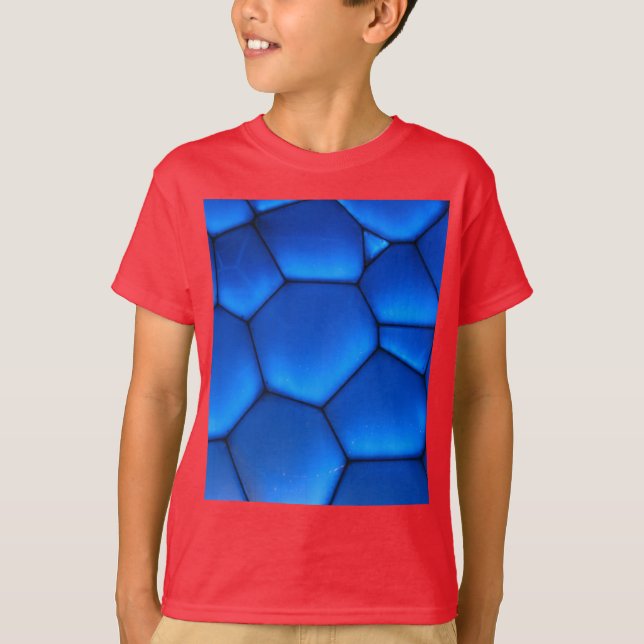 Sapphire Blue Dragon Scale T-Shirt (Front)