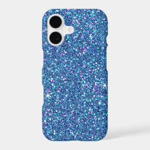 Sapphire Blue Glitter Effect Sparkle