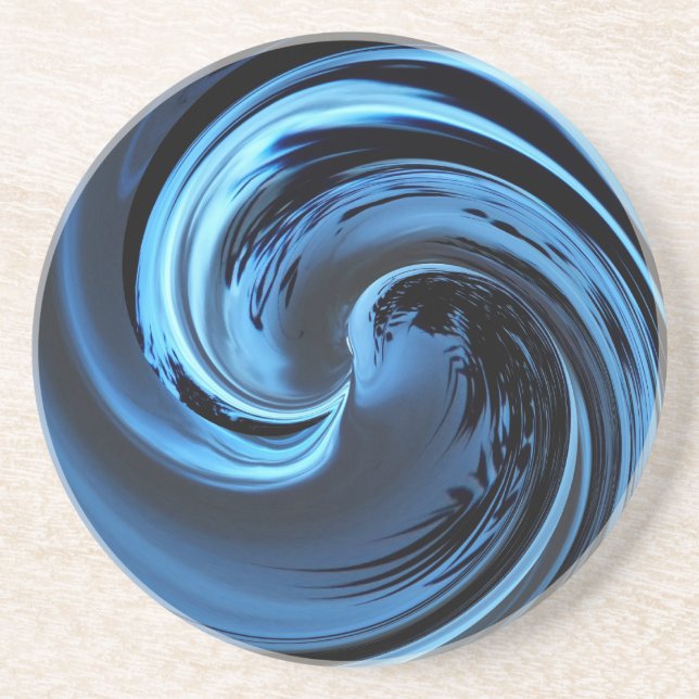 Sapphire Blue Island Wave Coaster (Front)