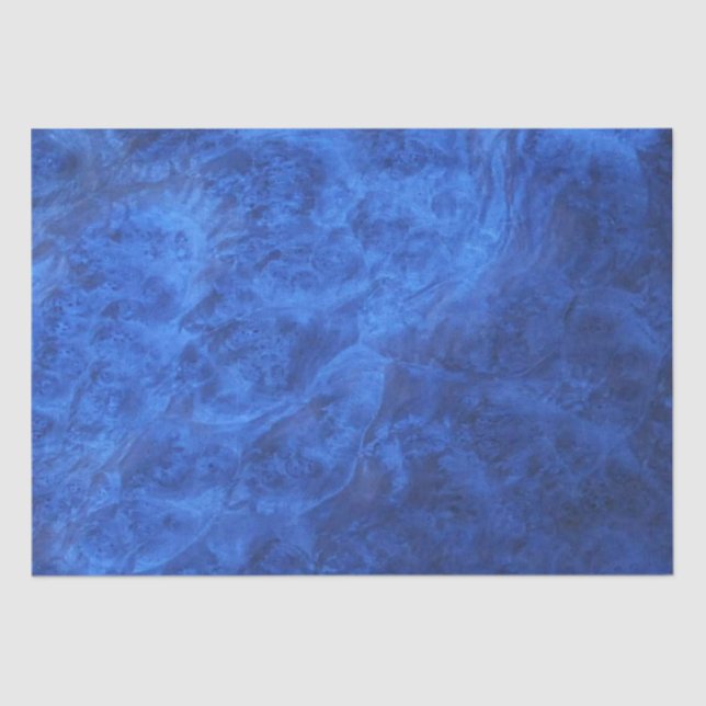Sapphire Blue Velvet  Tissue Paper (Front)