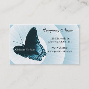 Sapphire Butterfly Business Card