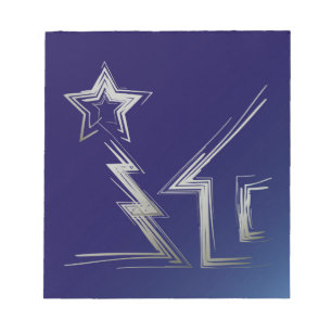 Sapphire Christmas night Notepad