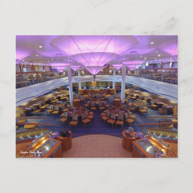Sapphire Dining Room Postcard (Front)