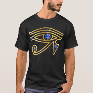 Sapphire Eye of Ra in Gold T-Shirt