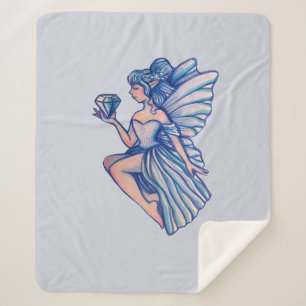 Sapphire Fairy                                     Sherpa Blanket